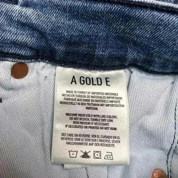 AGOLDE Sophie High Rise Skinny Crop Jeans in Spell Size 27 - Picture 8 of 9